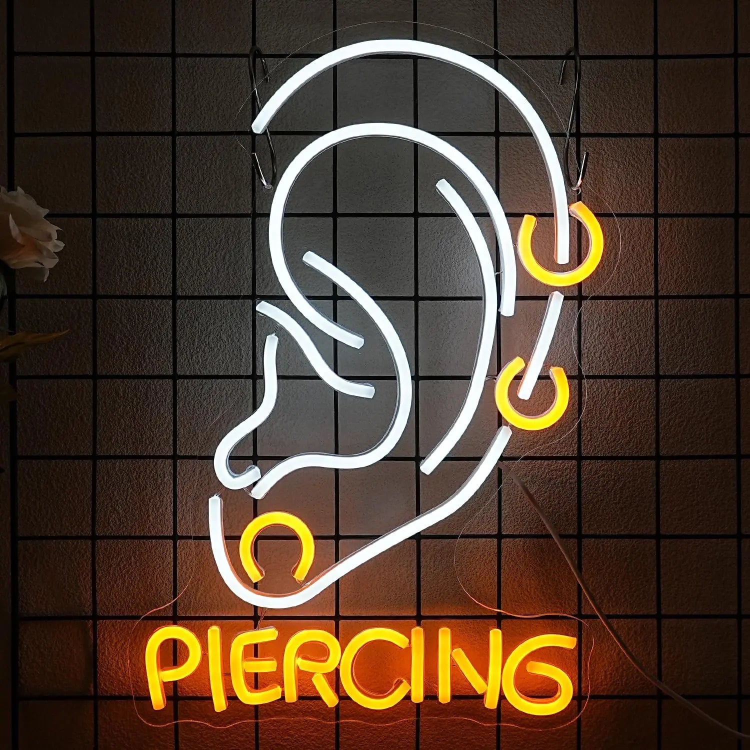 Piercing Neon Sign