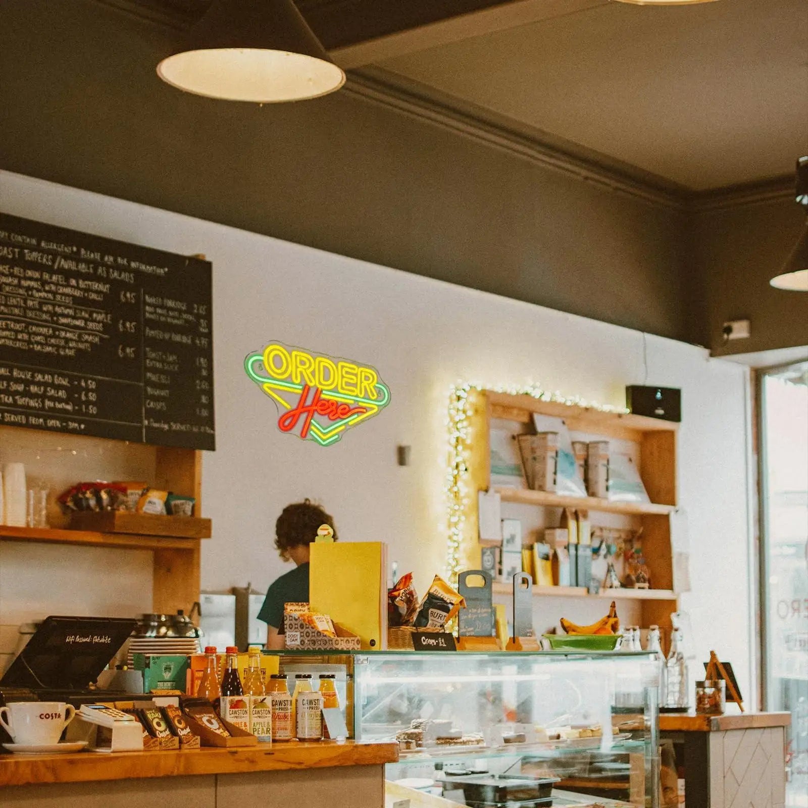 Order Here Neon Sign