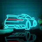 Sports Car Racing Neon Signs