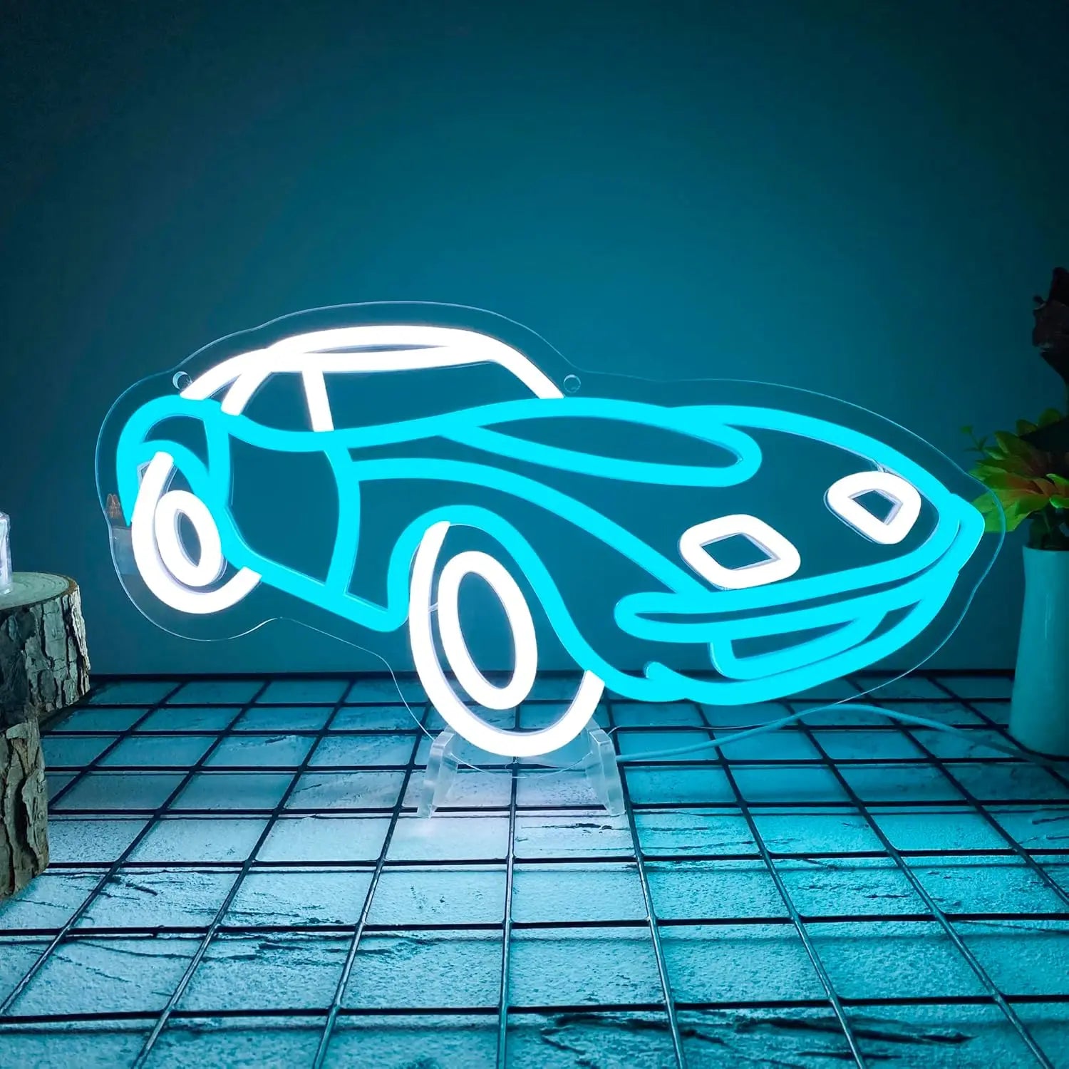 Sports Car Racing Neon Signs