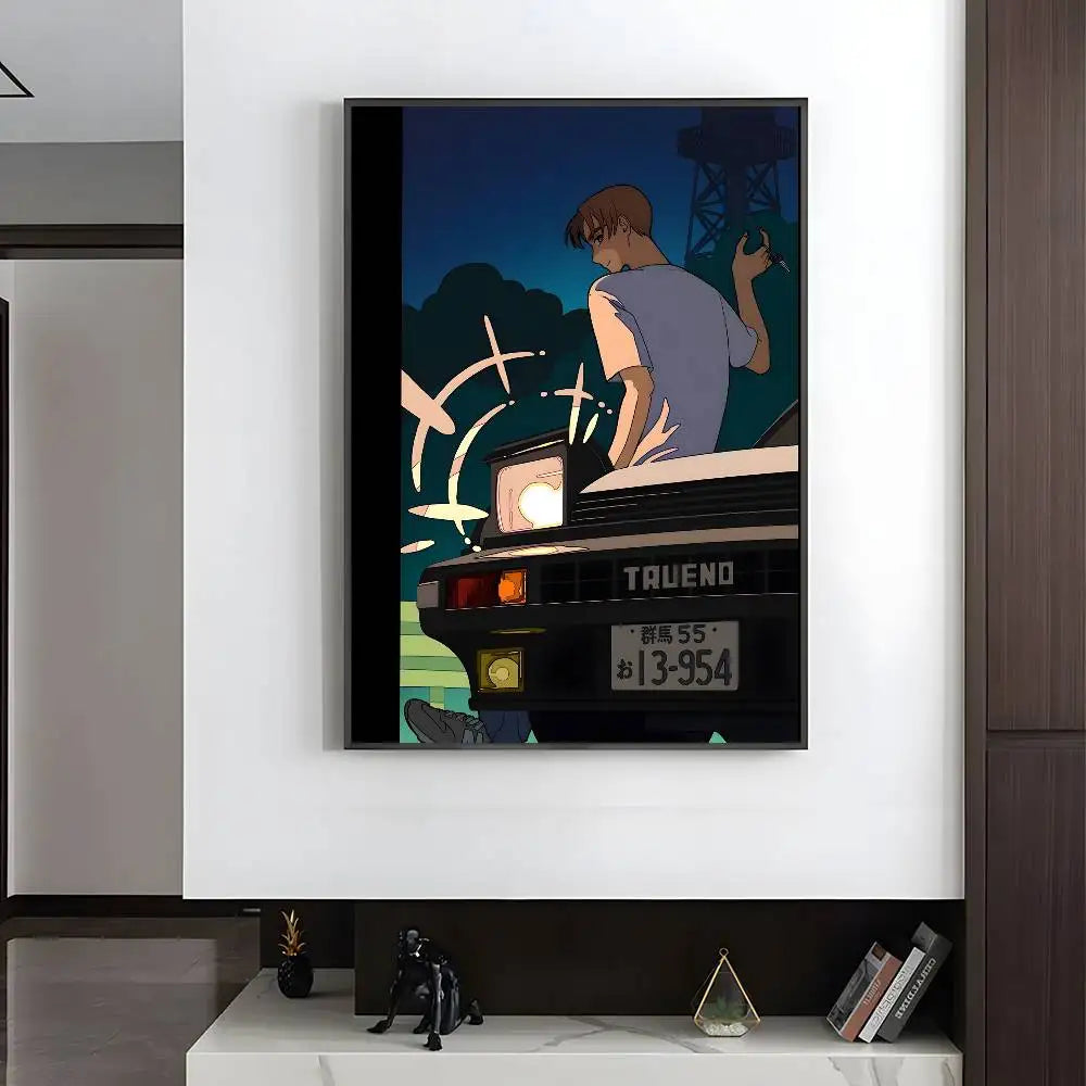 Initial D Wall Poster