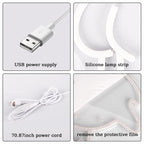 Red & White Koi Fish Neon Sign