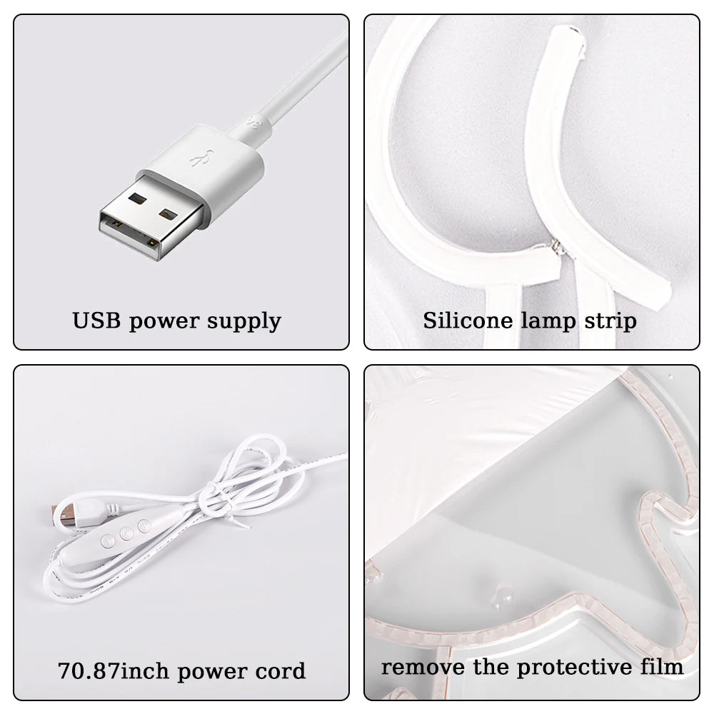 Red & White Koi Fish Neon Sign