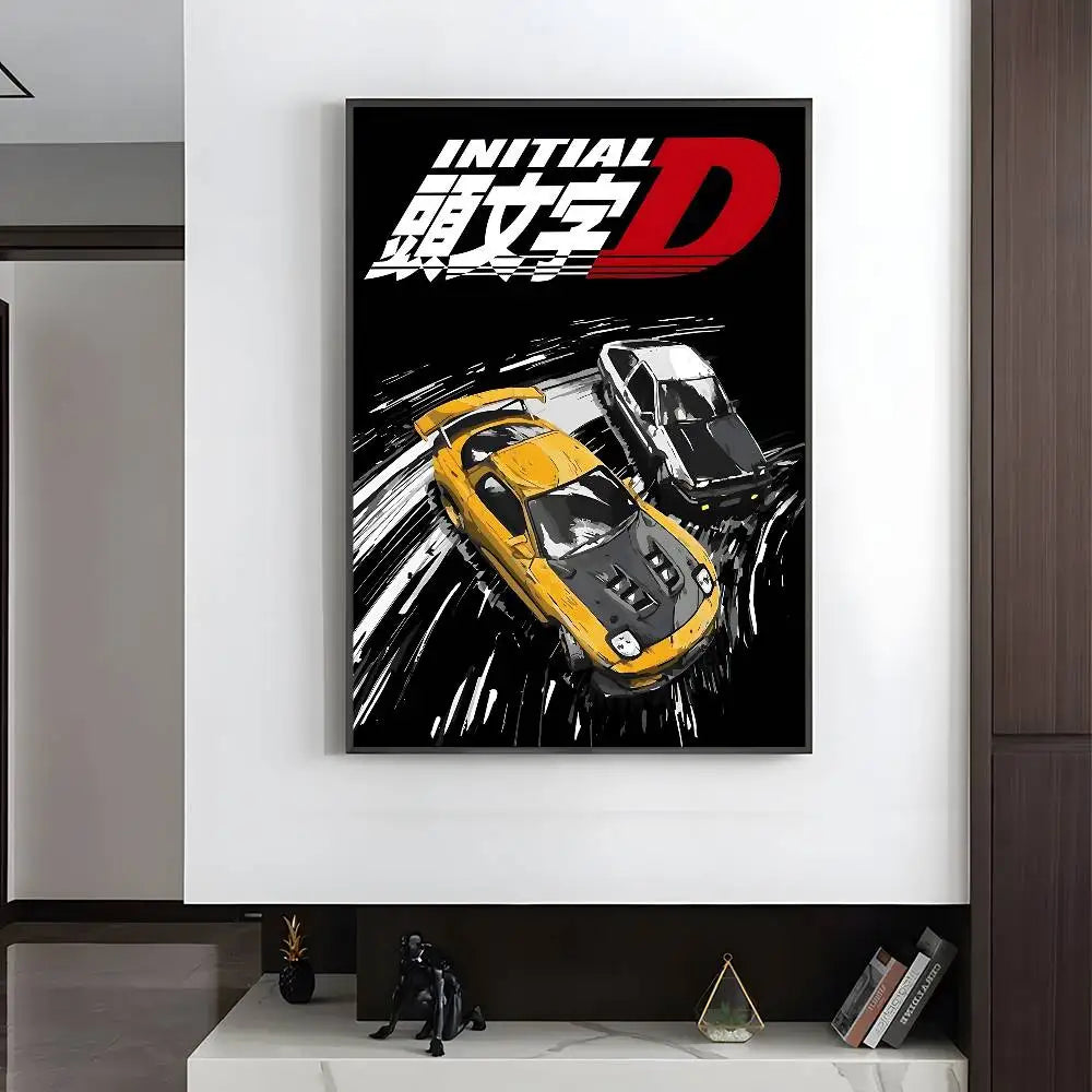 Initial D Wall Poster
