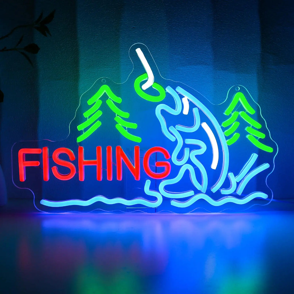 Fishing Neon Sign