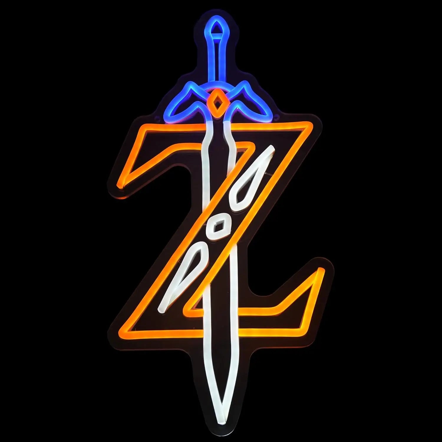 Legends of Zelda Swords Neon Lights