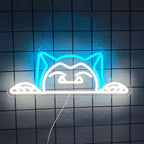 Snorlax Neon Sign