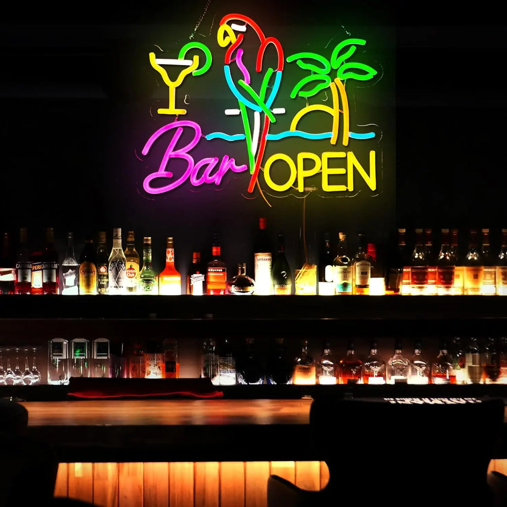 Bar Open Neon Sign