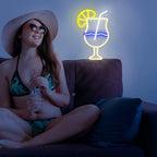 Glow & Sip Neon Sign