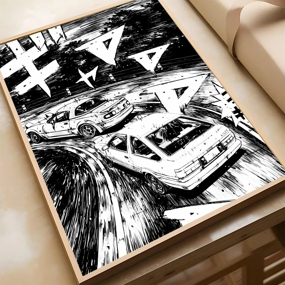 Initial D Wall Posters