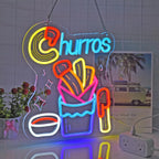 Churros Neon Sign