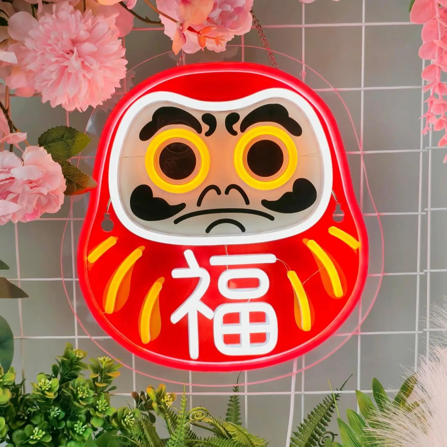 Daruma Neon Sign