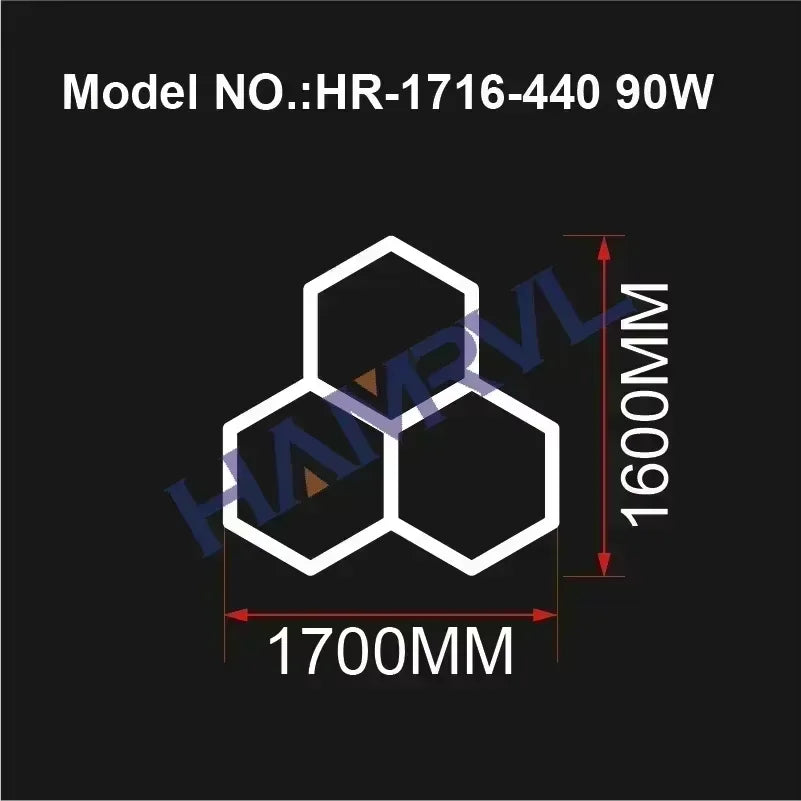 Hexagonal Neon Light