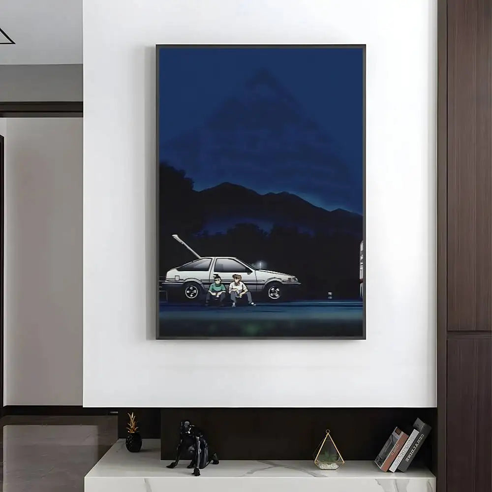 Initial D Wall Poster