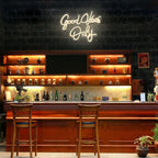 Large Good Vibes Only Neon Sign