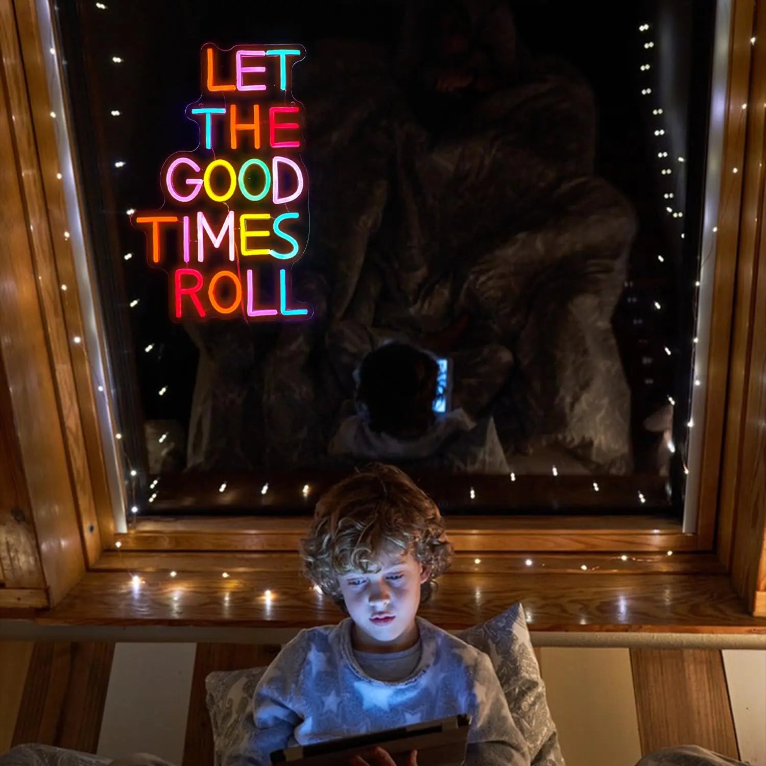 Let The Good Times Roll Neon Sign