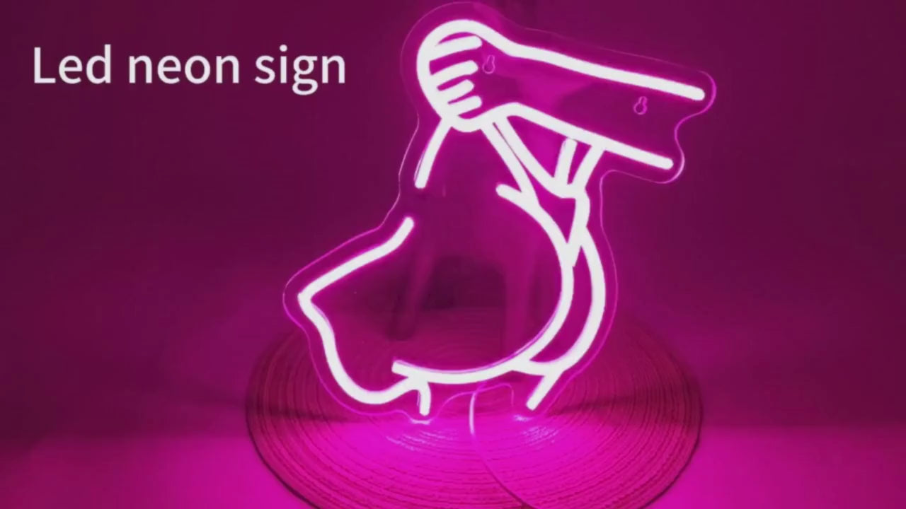 Booty Neon Sign